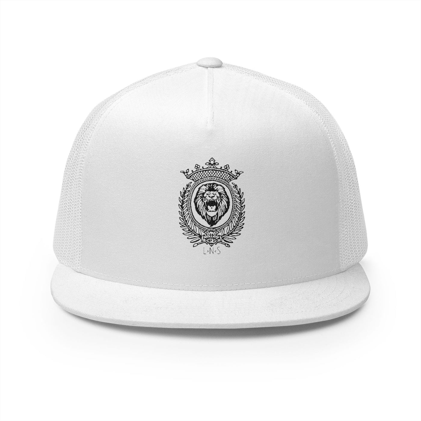 Lions Not Sheep "Royal" 5 Panel Trucker Hat - Light Version Old
