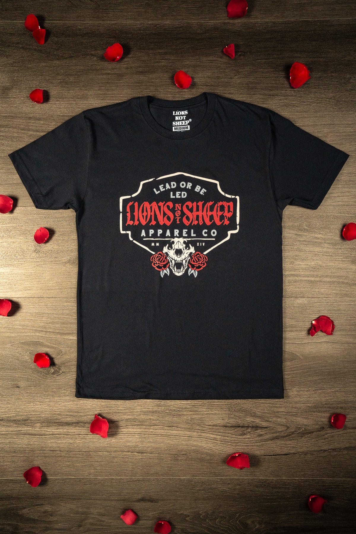 Lions Not Sheep Men&#39;s &quot;Till Death&quot; Valentine&#39;s Day Tee - Lions Not Sheep ®