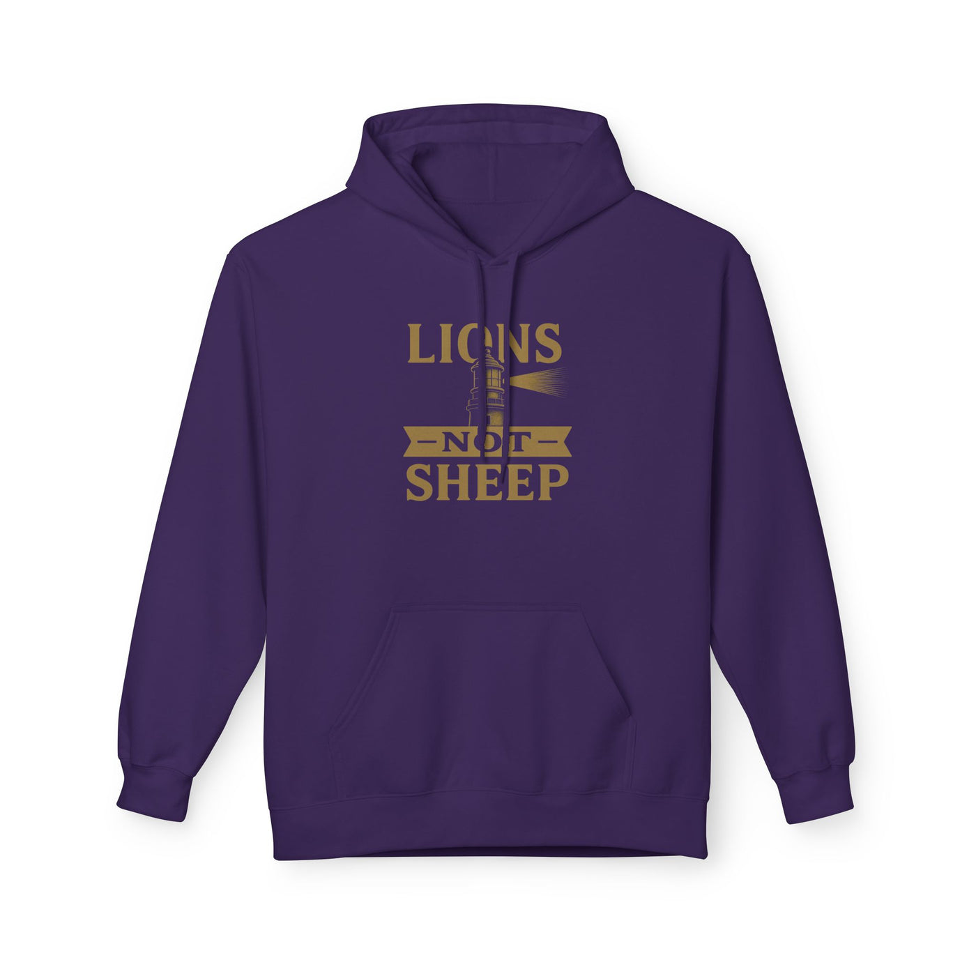 Lions Not Sheep "Watchtower" Softstyle Fleece Hoodie