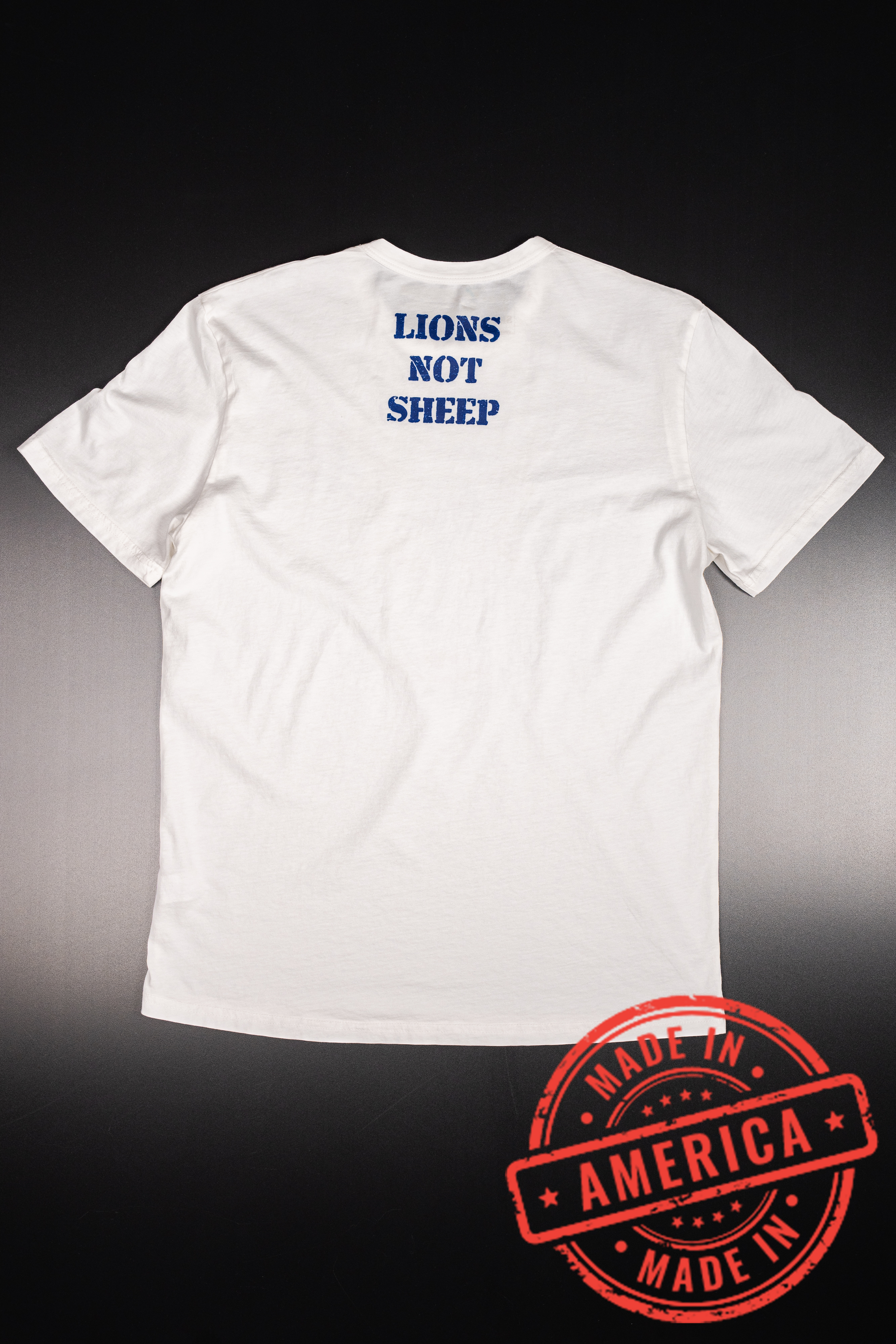 Lions Not Sheep "Defender of Liberty" Premium USA Tee 🇺🇸 - Lions Not Sheep ®