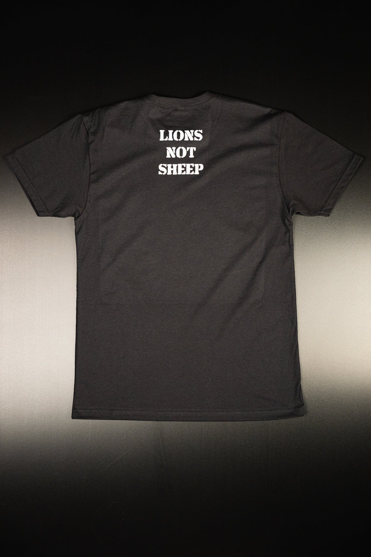 Lions Not Sheep &quot;Rifle&quot; Tee (Black)