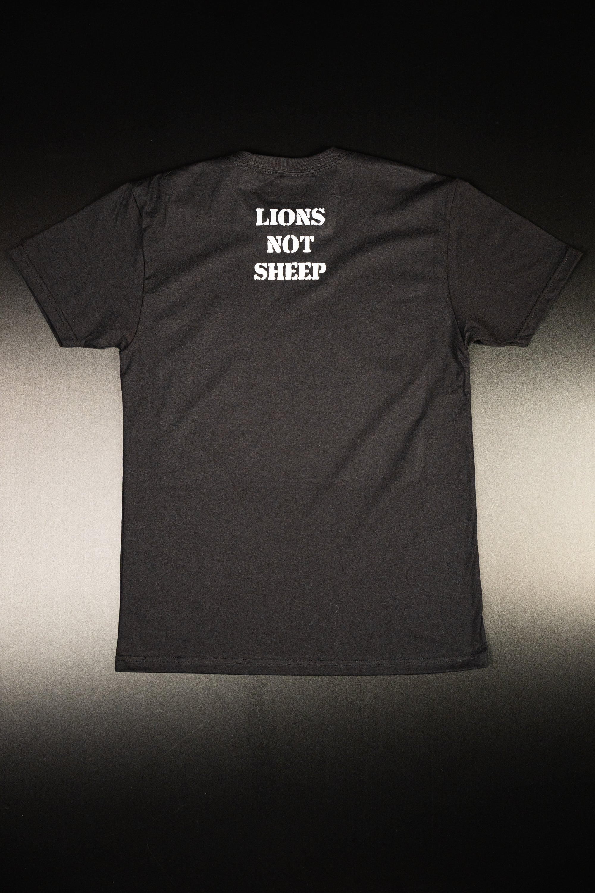Lions Not Sheep "Royal" Tee (Black or White) - Lions Not Sheep ®