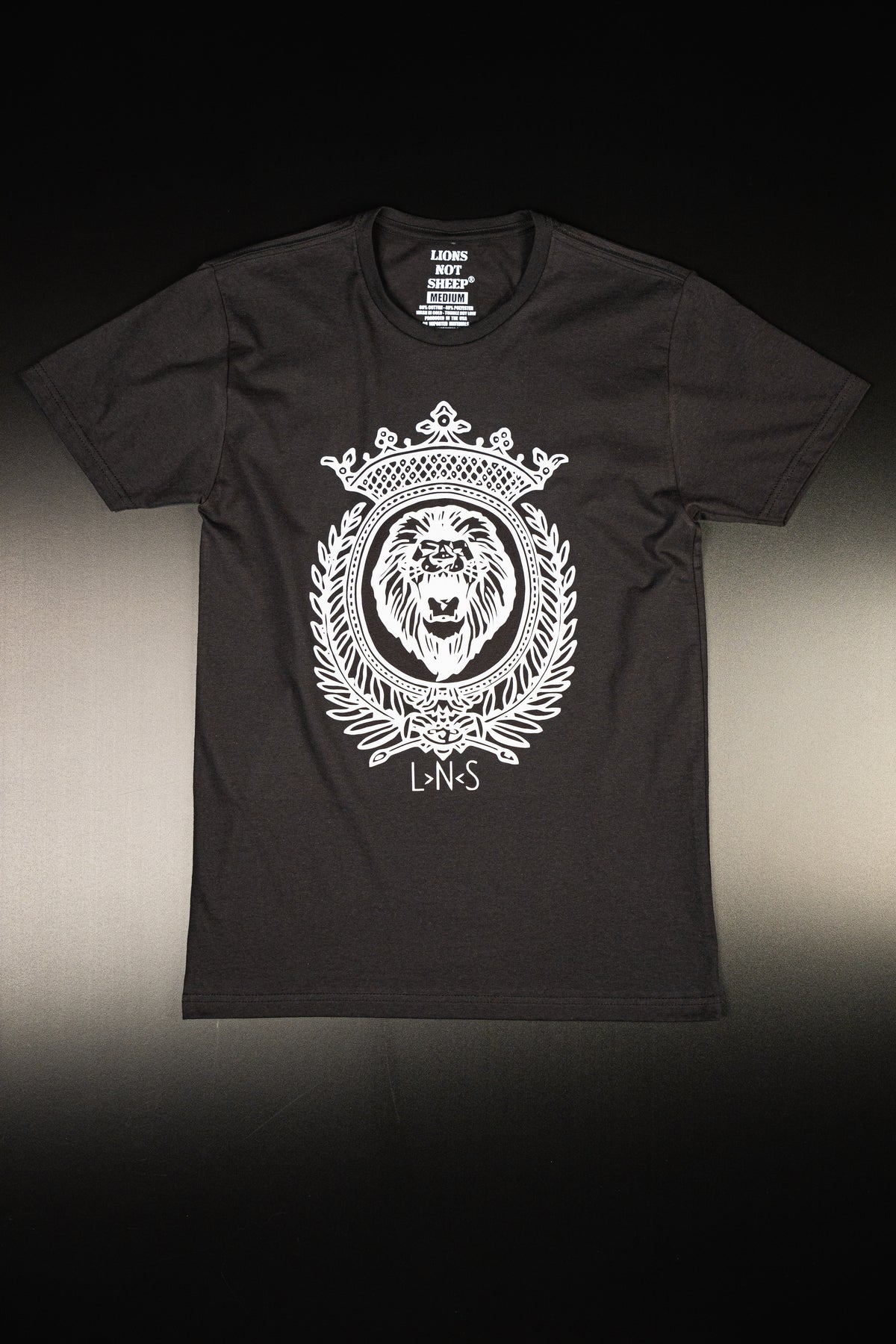 Lions Not Sheep &quot;Royal&quot; Tee (Black or White) - Lions Not Sheep ®