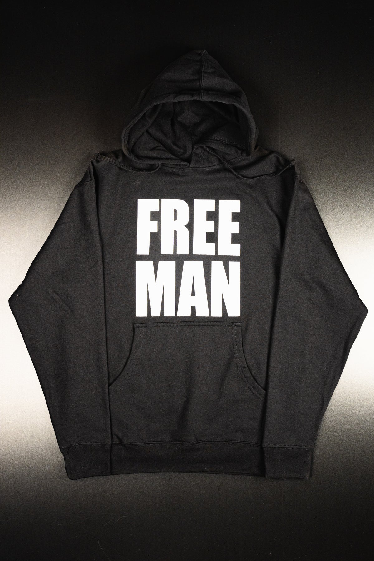 Lions Not Sheep &quot;Free Man&quot; Unisex Pullover Hoodie