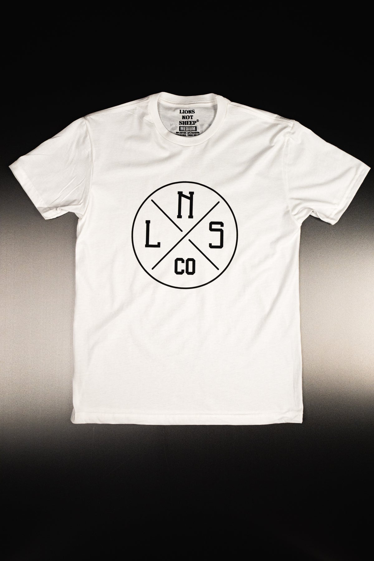 Lions Not Sheep &quot;Icon&quot; Tee (White)