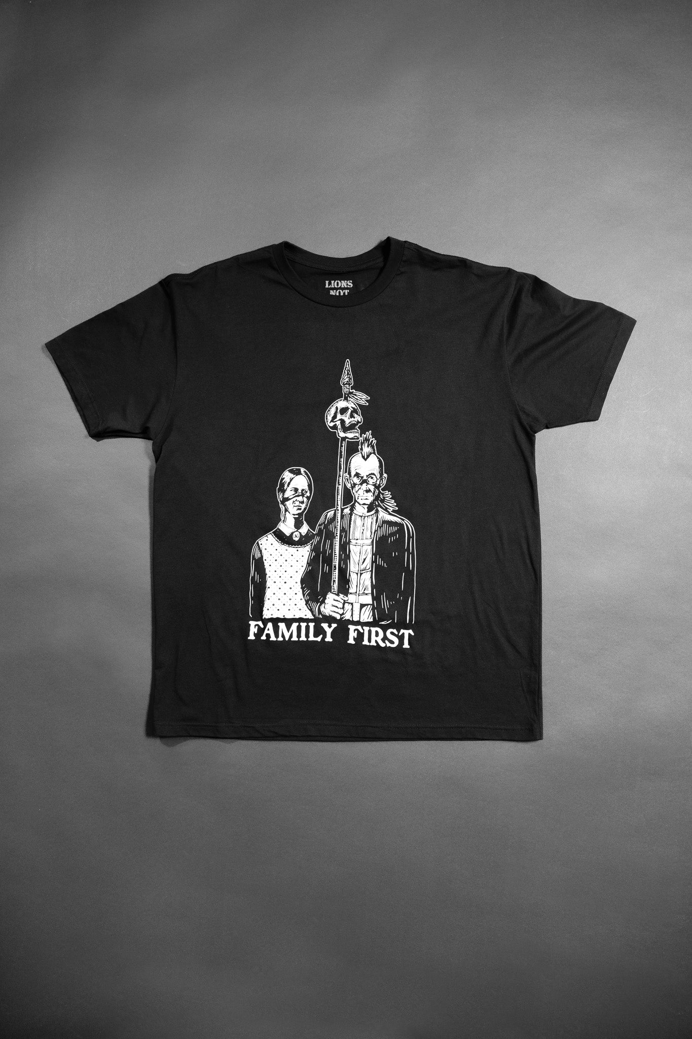 Lions Not Sheep “Family First” Tee - Lions Not Sheep ®