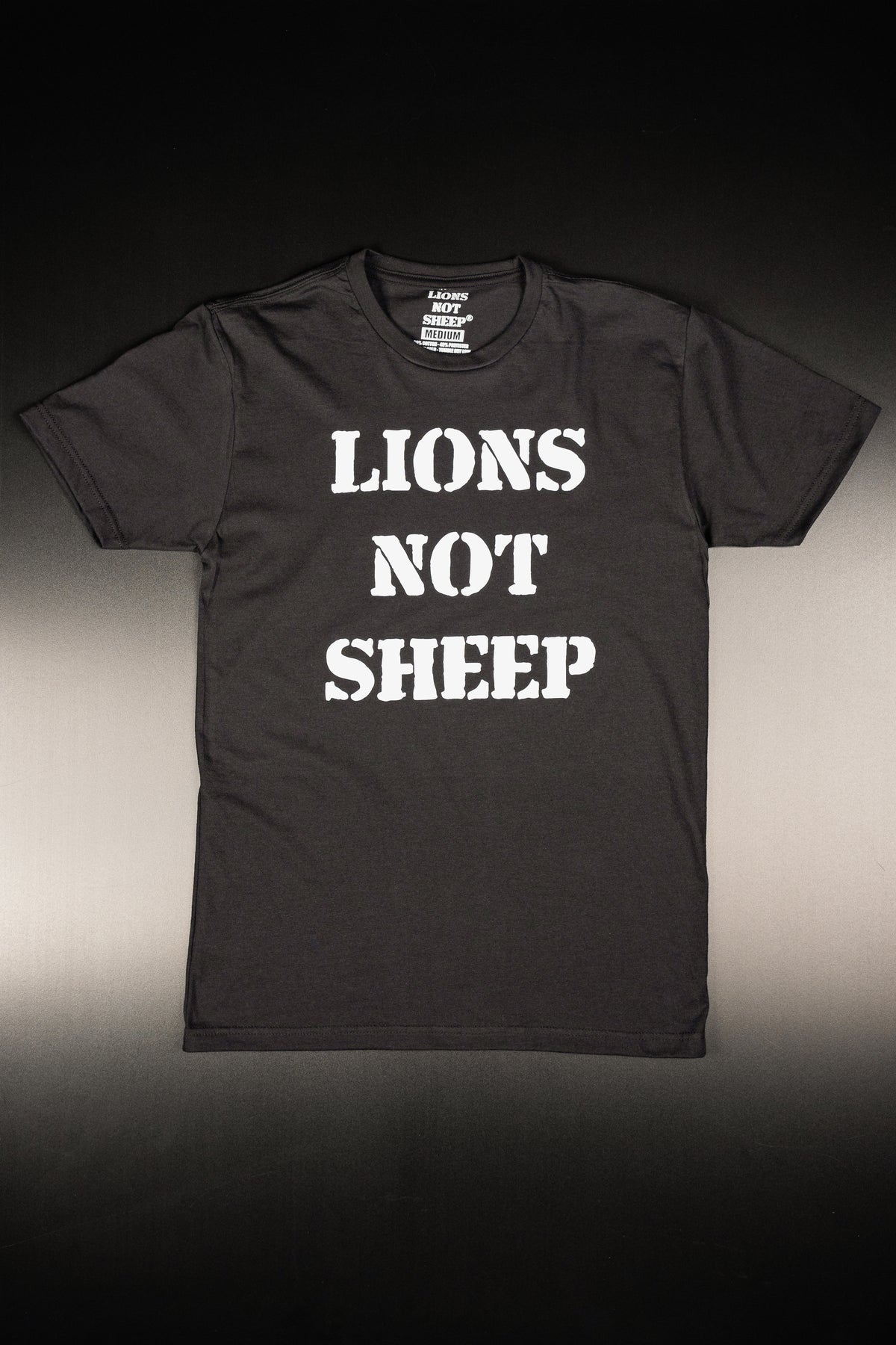 Lions Not Sheep &quot;OG&quot; Tee (Black) - Lions Not Sheep ®
