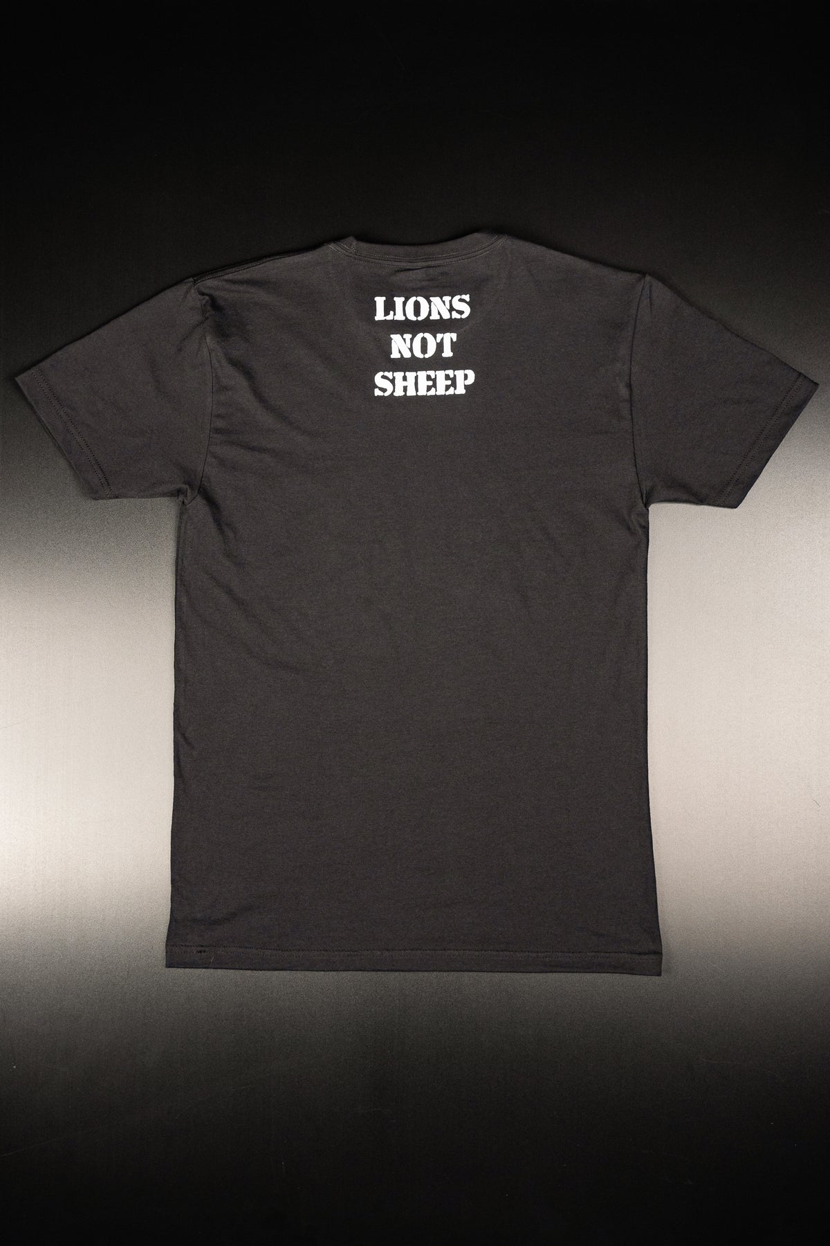 Lions Not Sheep &quot;Lead From the Front&quot; Tee (White or Black)