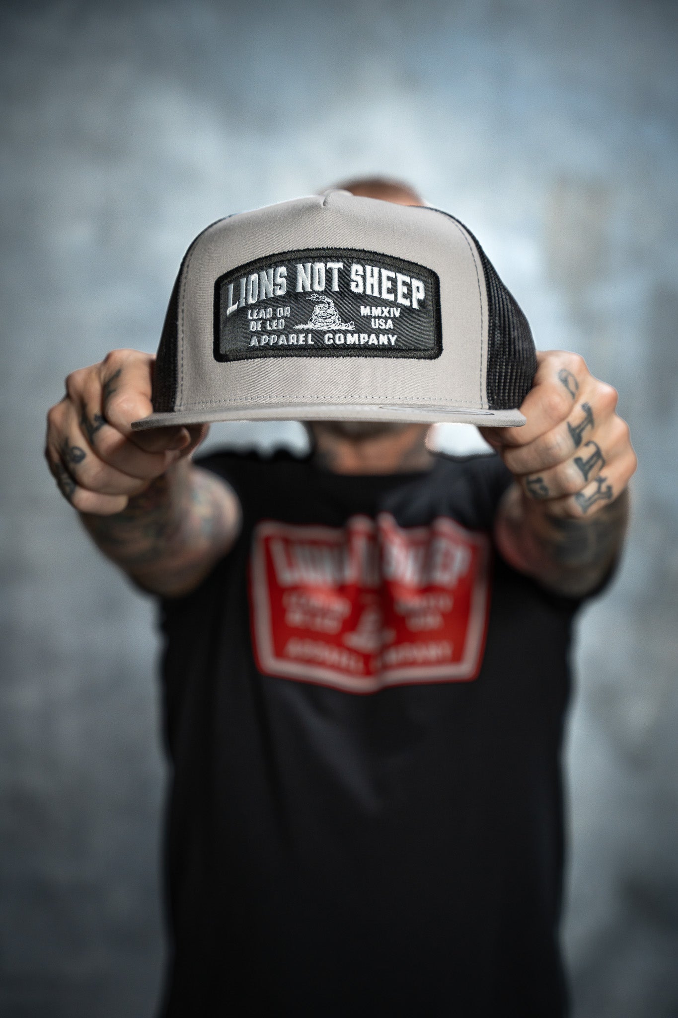 LEAD FROM THE FRONT Hat - Lions Not Sheep ®