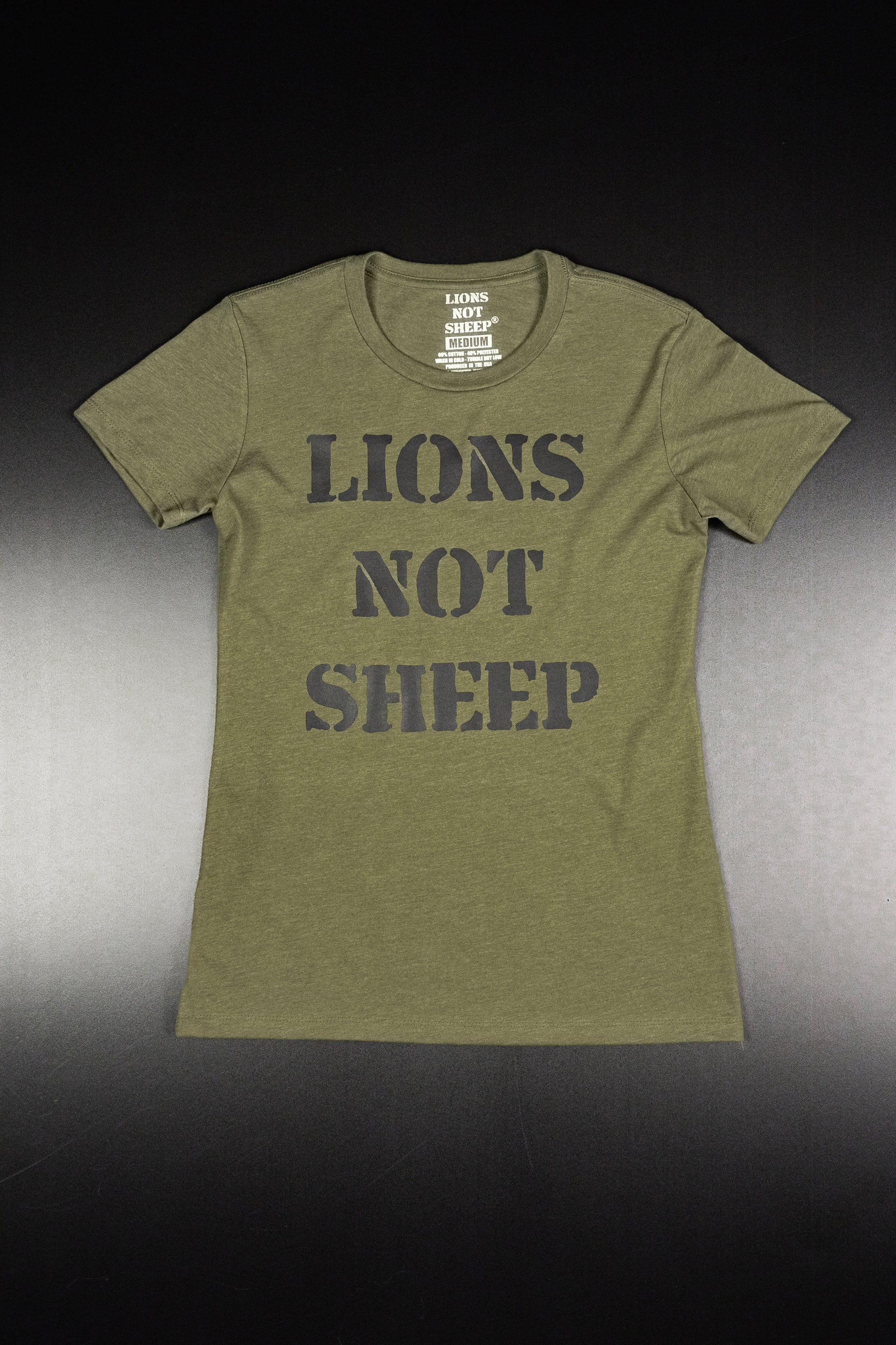 LIONS NOT SHEEP OG Women's Tee - Lions Not Sheep ®