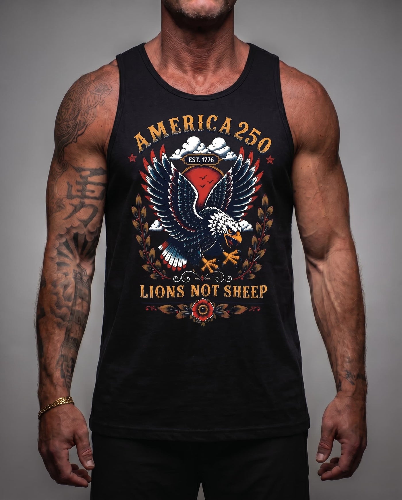 Lions Not Sheep "America 250" Tank