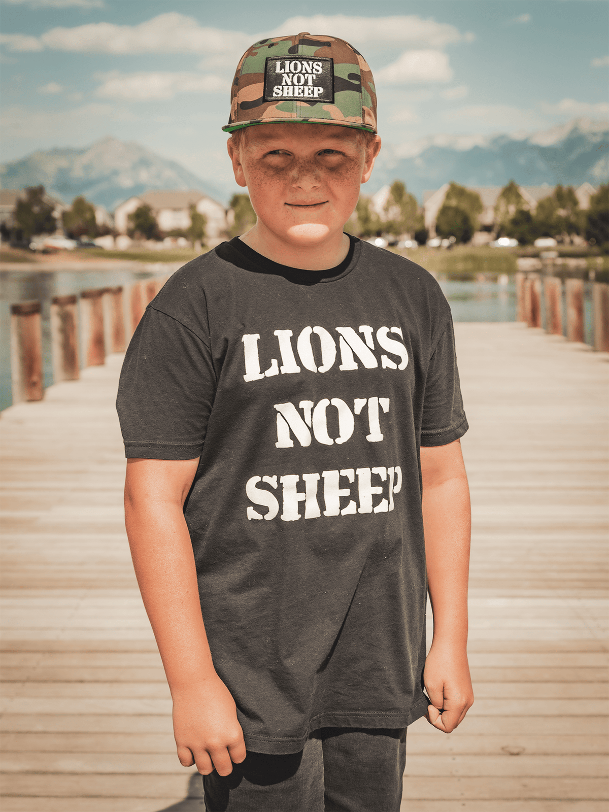 YBA Shirts T-Shirts LIONS NOT SHEEP OG Youth Tee