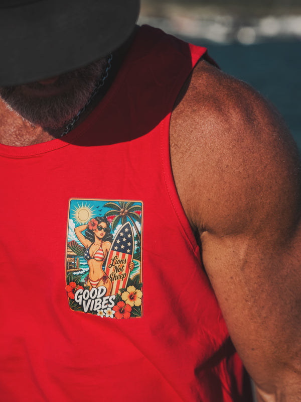 Lions Not Sheep "Good Vibes" Tank