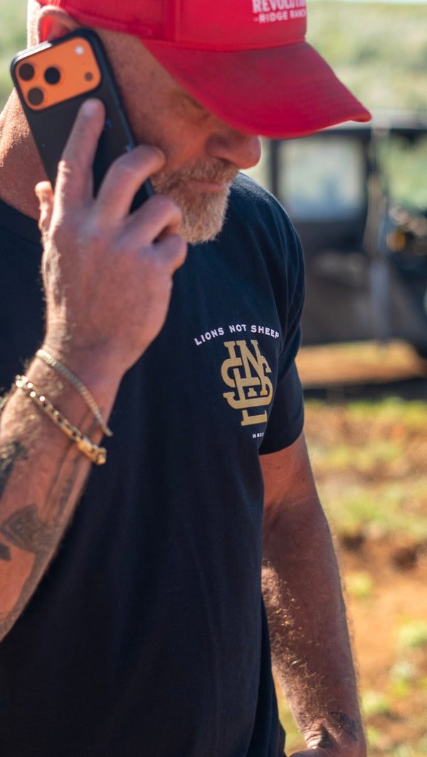Lions Not Sheep "All Quiet" Tee