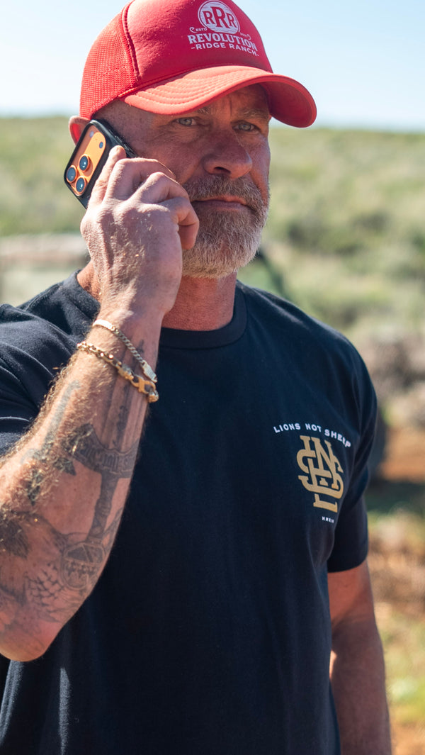 Lions Not Sheep "Free Man" Tee
