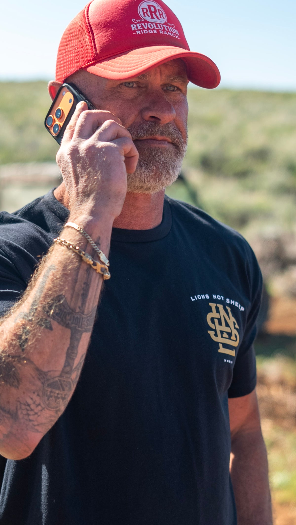 Lions Not Sheep "Free Man" Tee