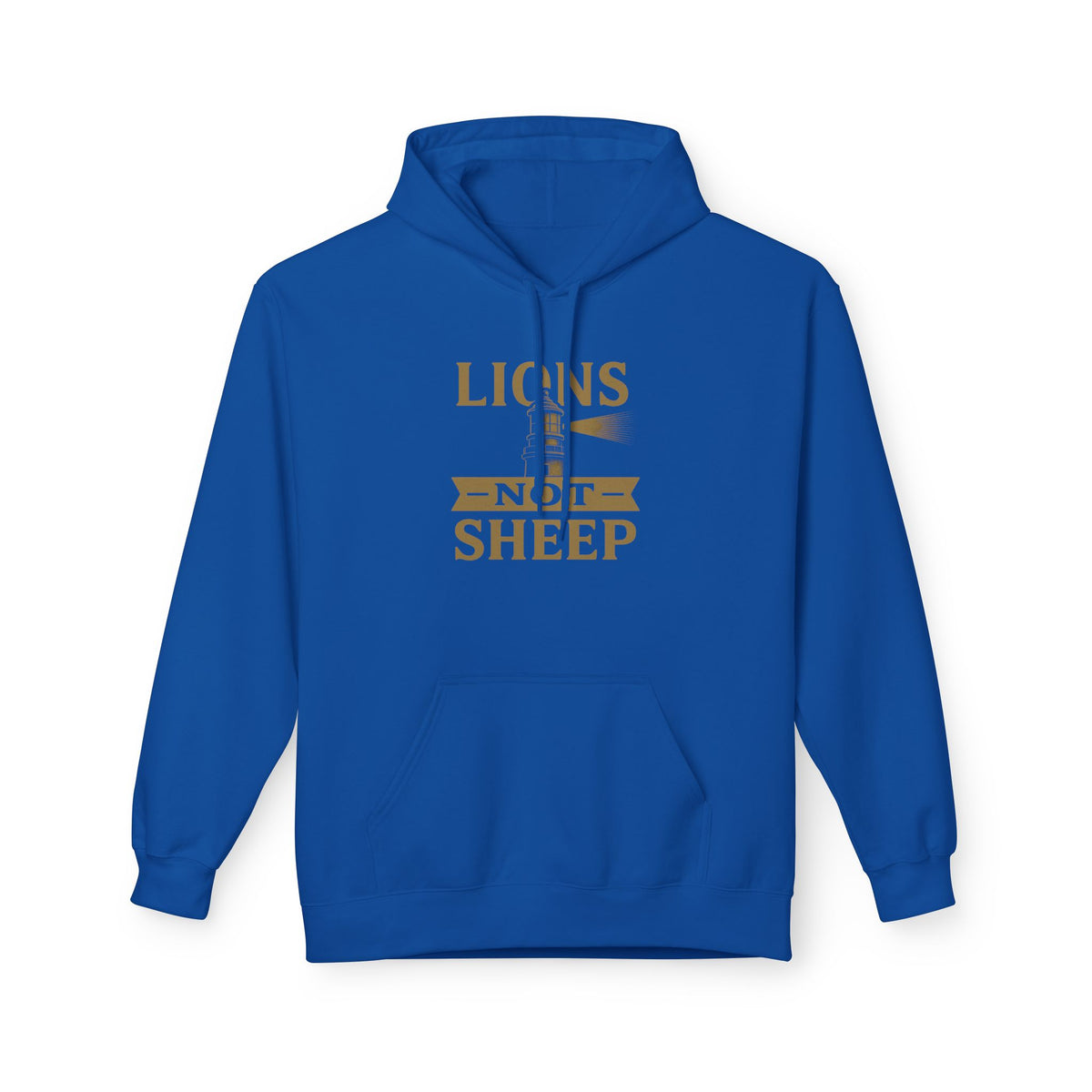 Lions Not Sheep "Watchtower" Softstyle Fleece Hoodie