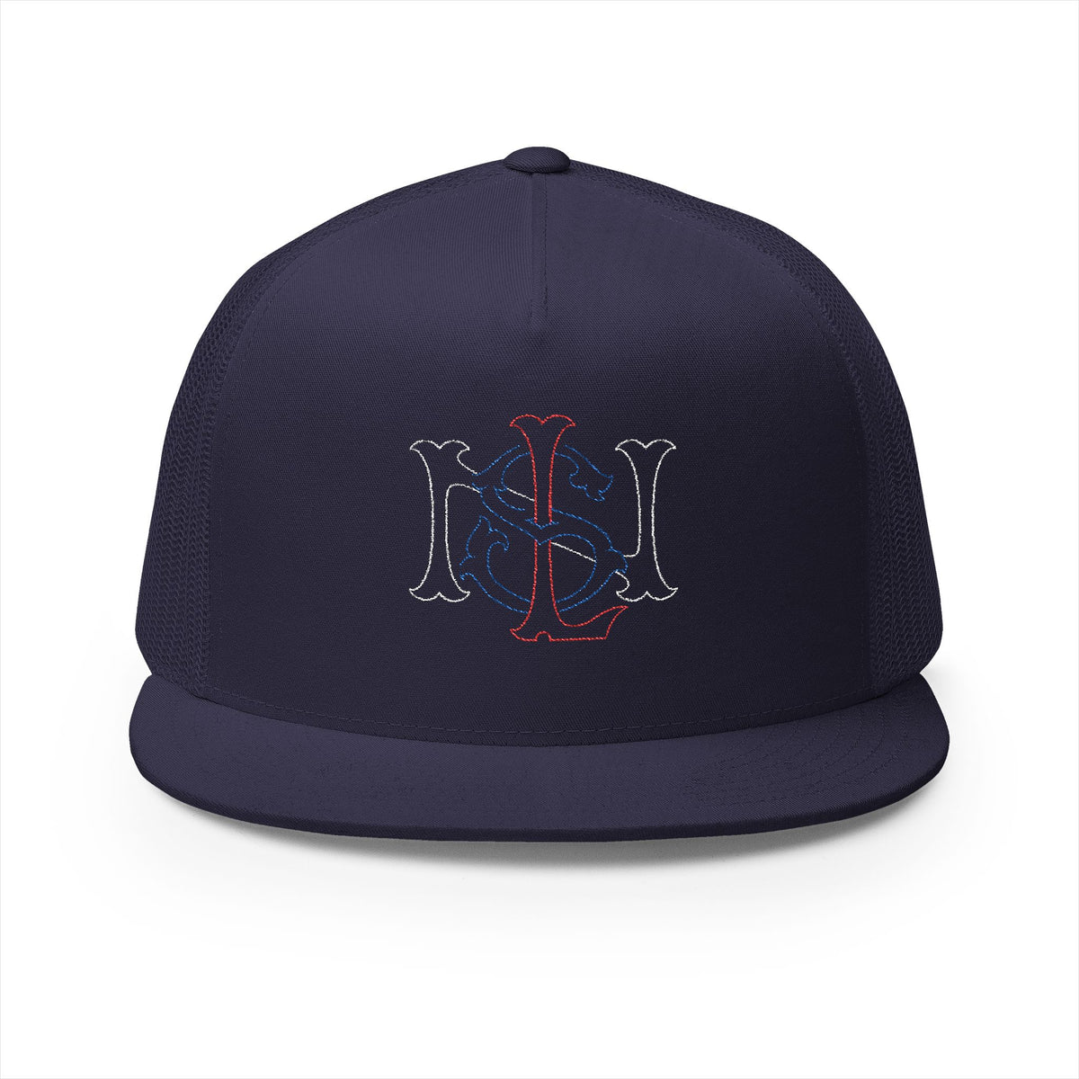 Lions Not Sheep &quot;Yankee&quot; 5 Panel Trucker Hat - Dark Version