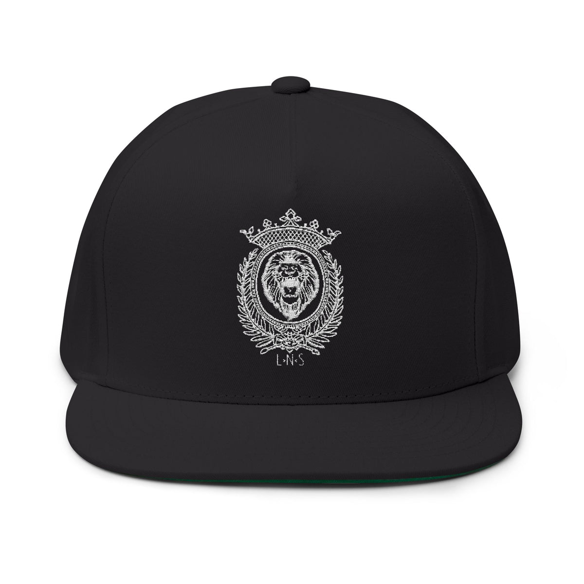 Lions Not Sheep &quot;Royal&quot; Flat Bill Hat - Dark Version