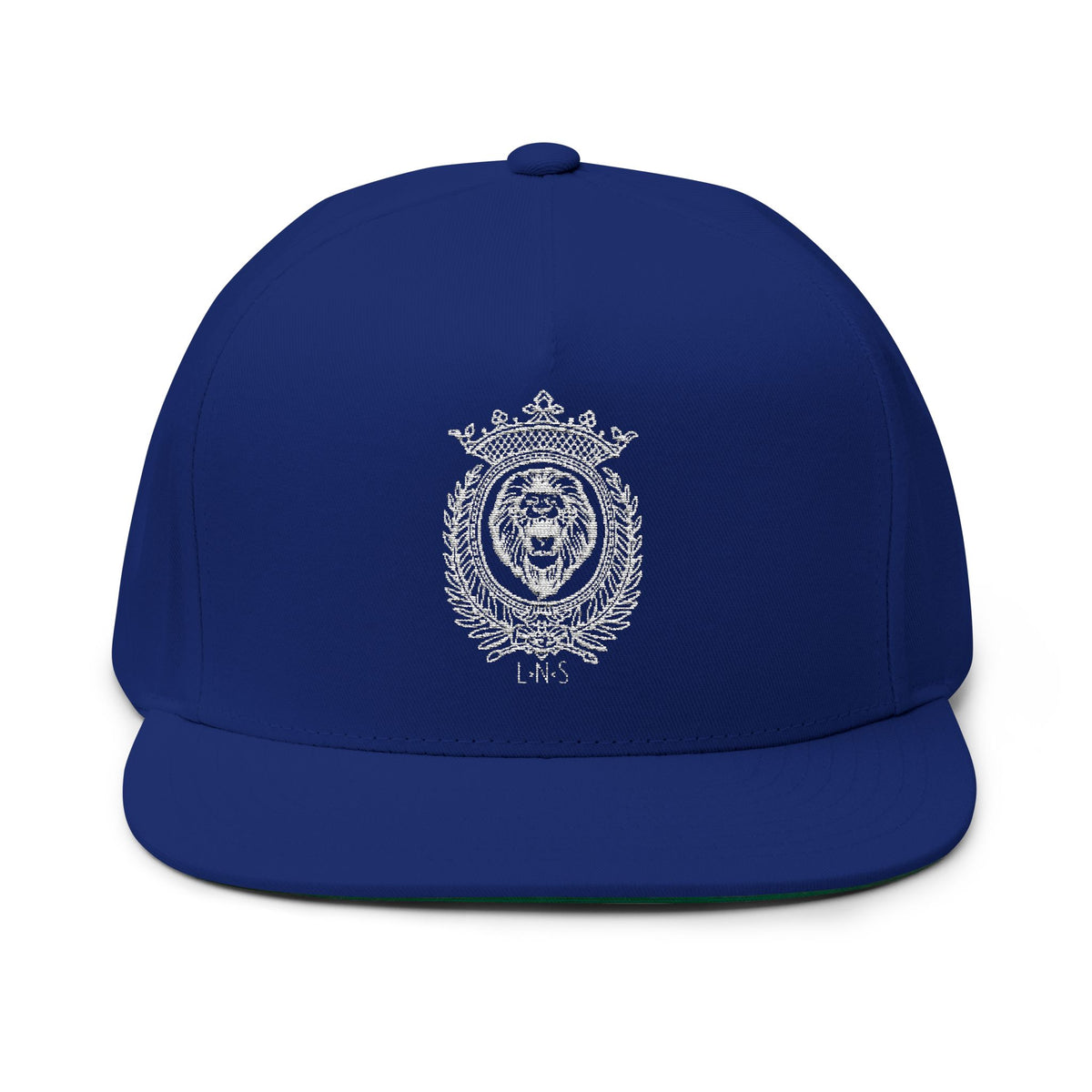 Lions Not Sheep &quot;Royal&quot; Flat Bill Hat - Dark Version