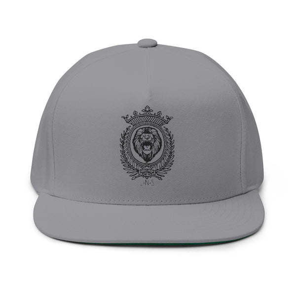 Lions Not Sheep "Royal" Flat Bill Hat - Light Version Old