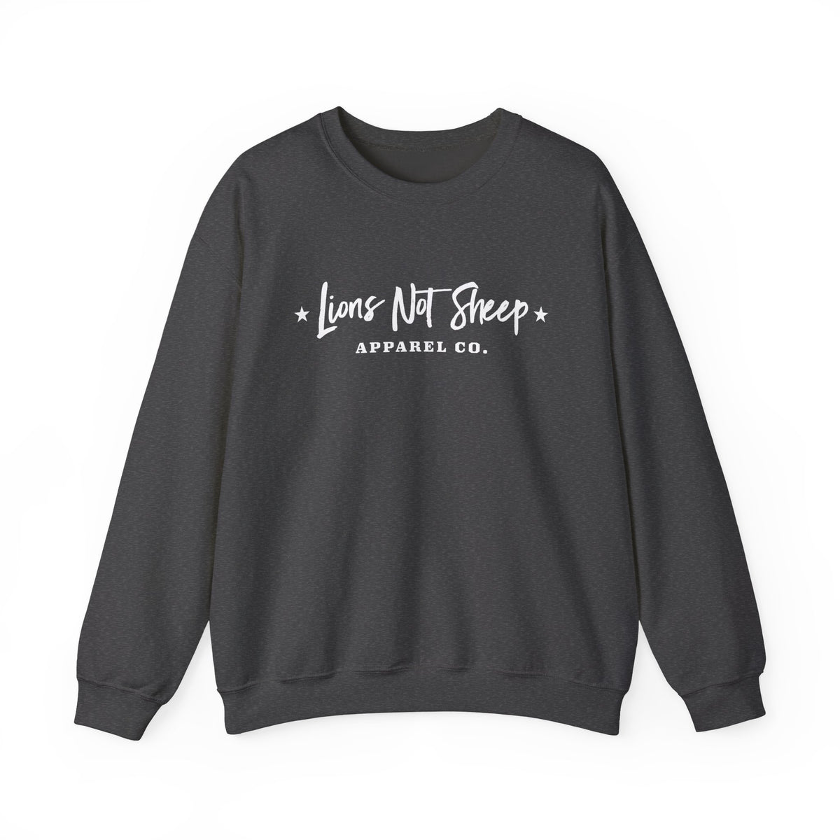 Lions Not Sheep "Apparel Co." Unisex Crewneck Sweatshirt