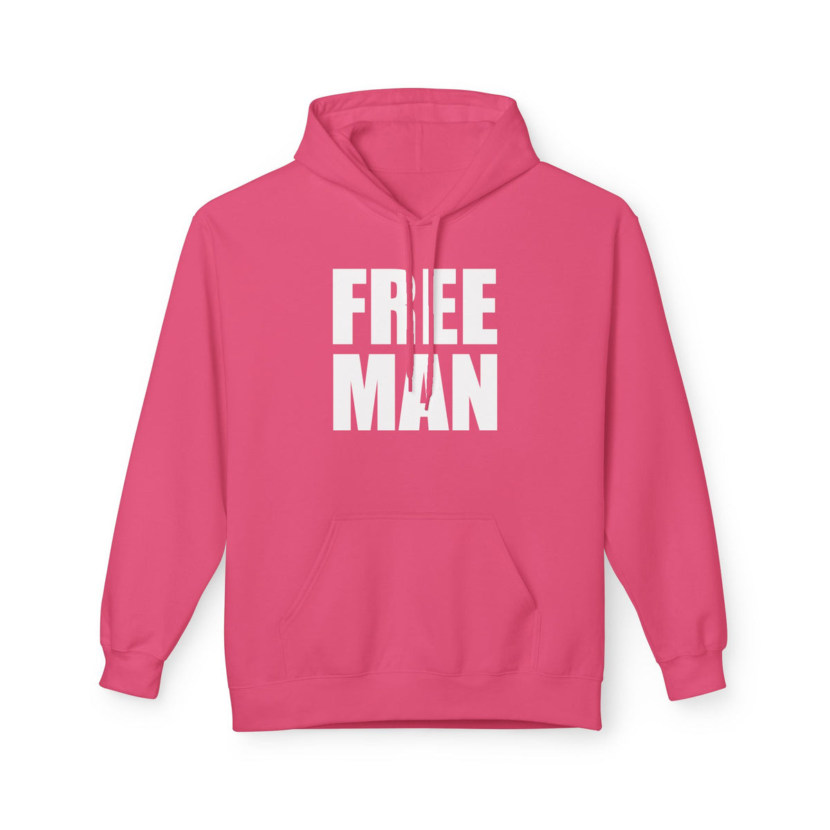 Lions Not Sheep "Free Man" Softstyle Fleece Hoodie