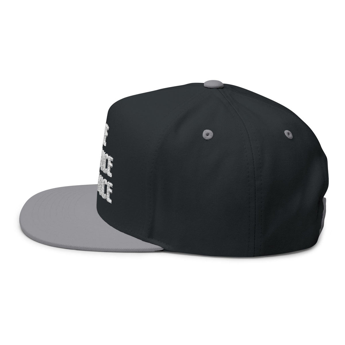 Lions Not Sheep &quot;Give Violence A Chance&quot; Flat Bill Hat - Dark Version