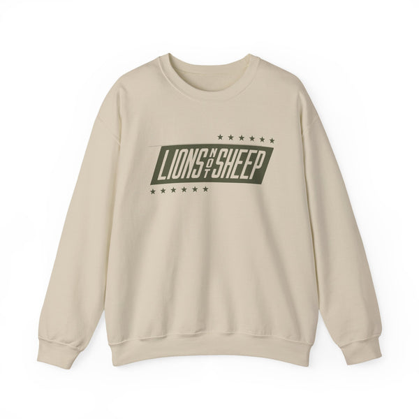 Lions Not Sheep "Brigade" Unisex Crewneck Sweatshirt