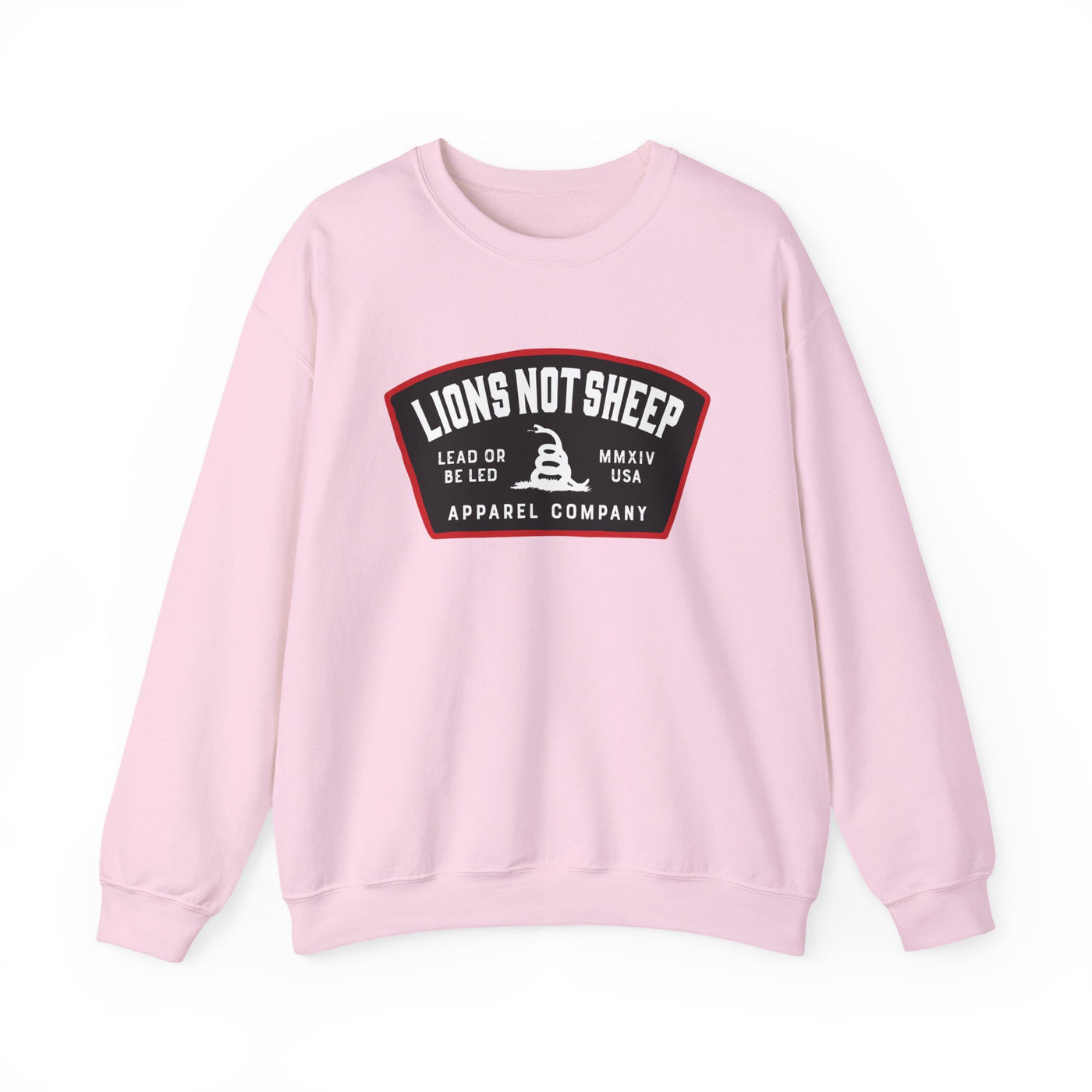 Lions Not Sheep "Lead From the Front" Unisex Crewneck Sweatshirt