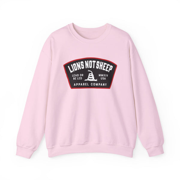 Lions Not Sheep "Lead From the Front" Unisex Crewneck Sweatshirt