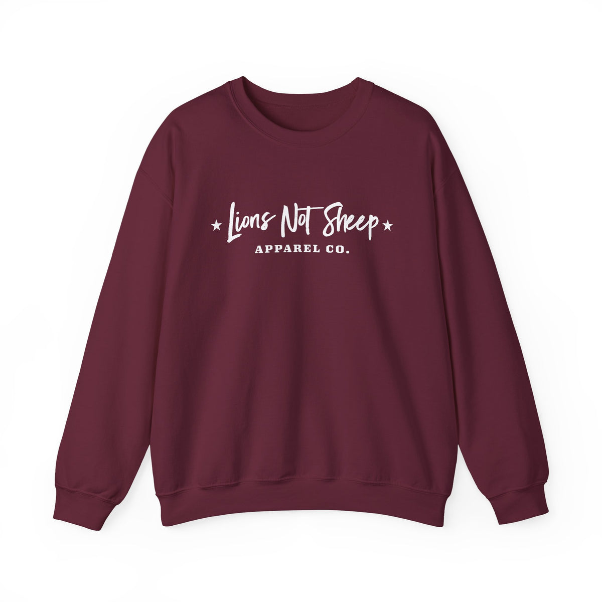 Lions Not Sheep "Apparel Co." Unisex Crewneck Sweatshirt