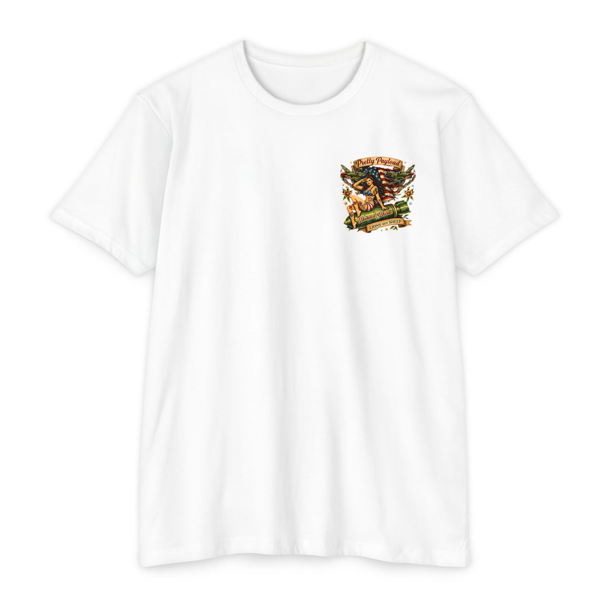 Lions Not Sheep "Pretty Payload" Tee