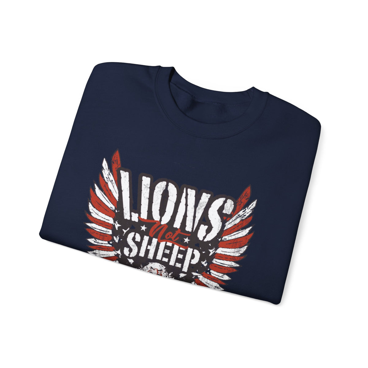Lions Not Sheep "America" Unisex Crewneck Sweatshirt