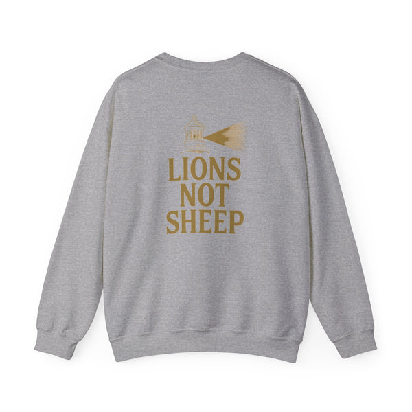 Lions Not Sheep "Watchtower" Unisex Crewneck Sweatshirt