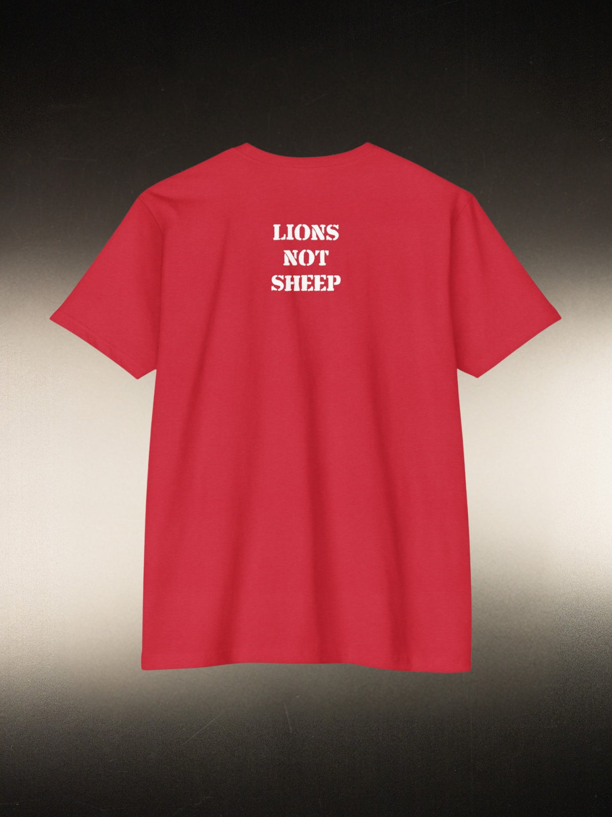 Lions Not Sheep &quot;Apparel Co.&quot; Unisex Tee
