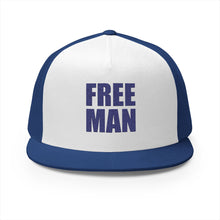 Lions Not Sheep "Free Man" 5 Panel Trucker Hat - Light Version Old