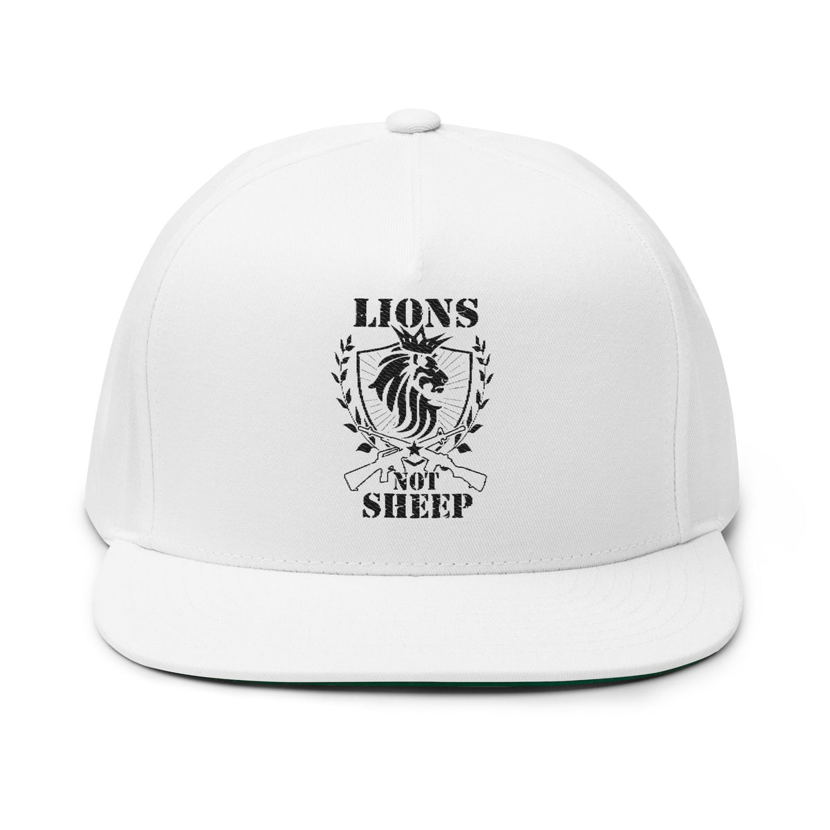 Lions Not Sheep &quot;Rifle&quot; Flat Bill Hat - Light Version