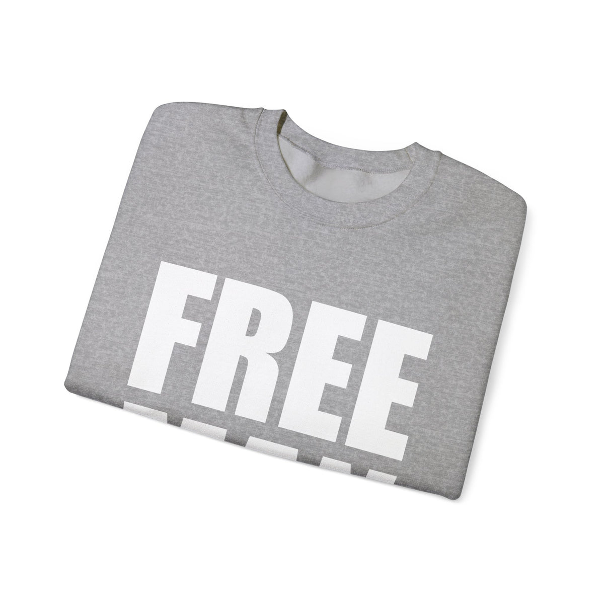 Lions Not Sheep "Free Man" Unisex Crewneck Sweatshirt