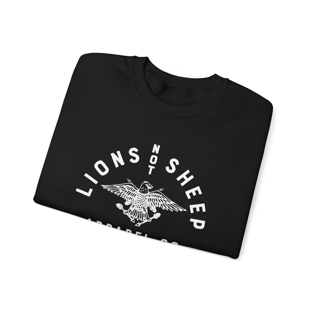 Lions Not Sheep "Vintage Eagle" Unisex Crewneck Sweatshirt