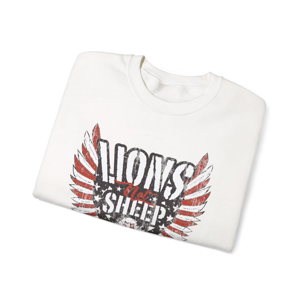 Lions Not Sheep "America" Unisex Crewneck Sweatshirt