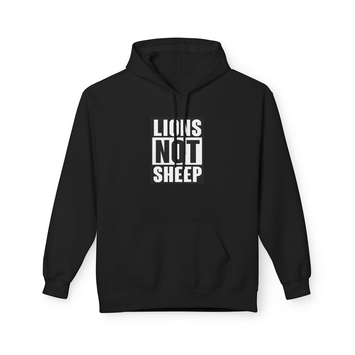 Lions Not Sheep "Straight Outta" Softstyle Fleece Hoodie