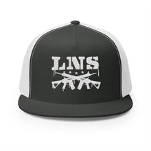 Lions Not Sheep "AR-15" 5 Panel Trucker Hat - Dark Version Old