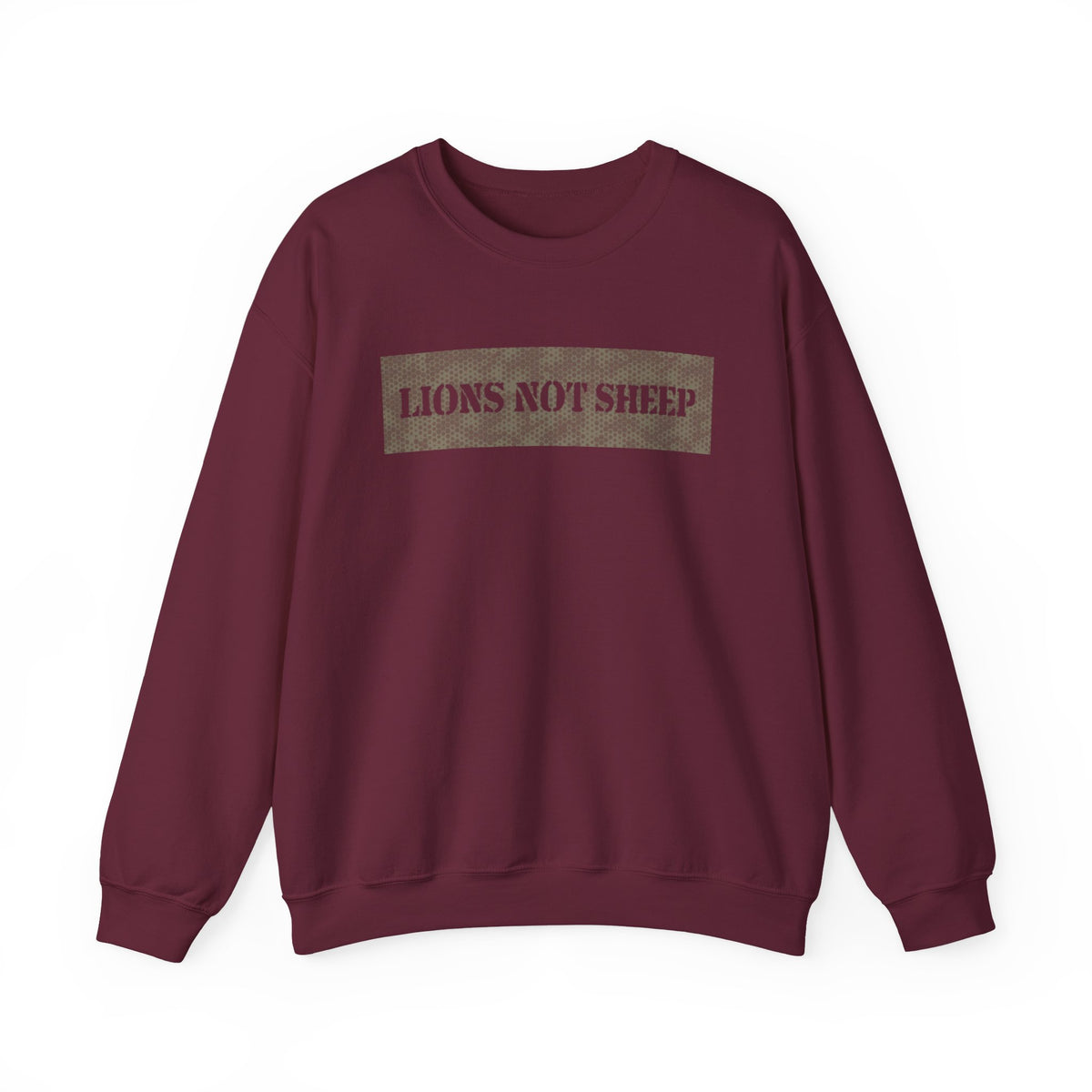 Lions Not Sheep "Gunner" Unisex Crewneck Sweatshirt