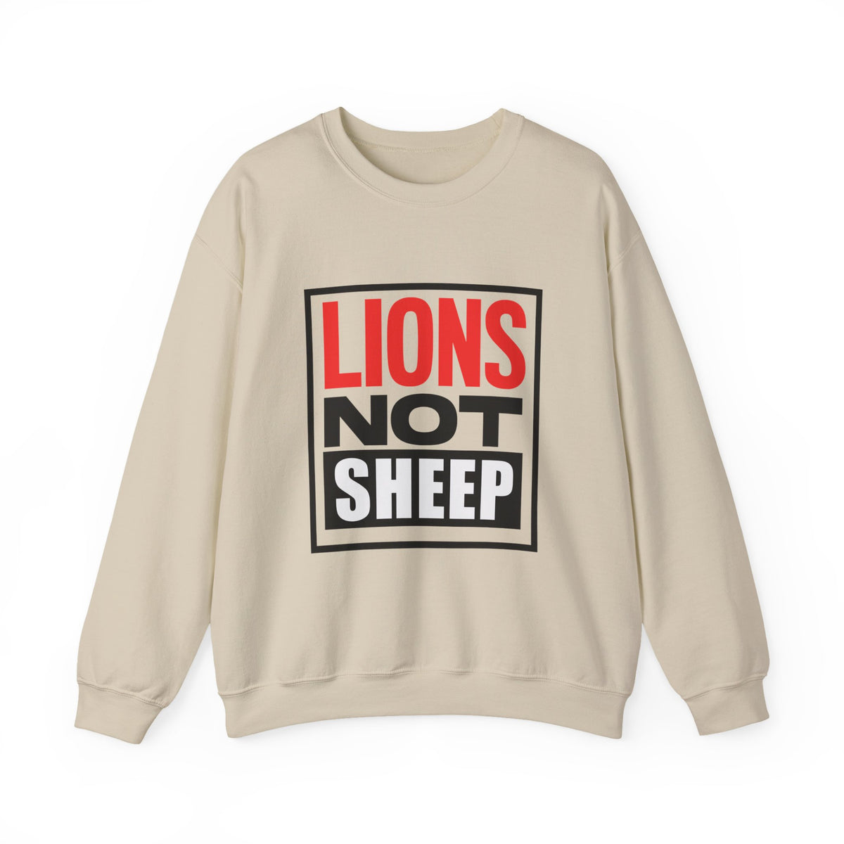 Lions Not Sheep "Street" Unisex Crewneck Sweatshirt