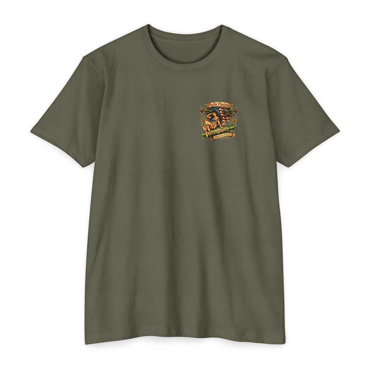 Lions Not Sheep "Pretty Payload" Tee