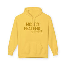 Lions Not Sheep "Mostly Peaceful" Softstyle Fleece Hoodie