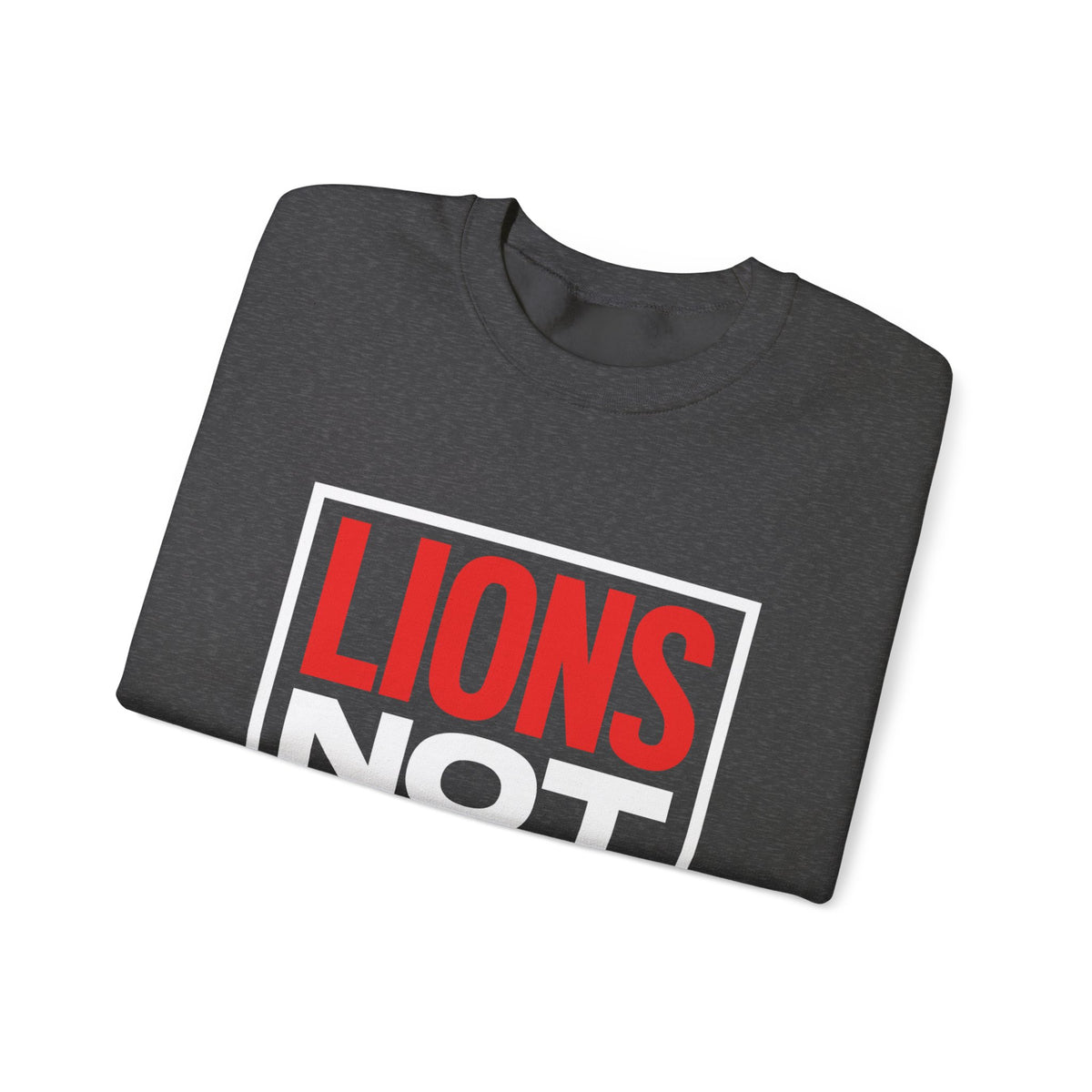 Lions Not Sheep "Street" Unisex Crewneck Sweatshirt