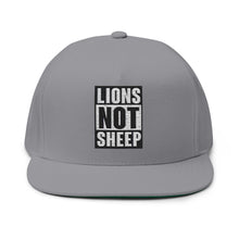 Lions Not Sheep "Straight Outta" Flat Bill Hat Old