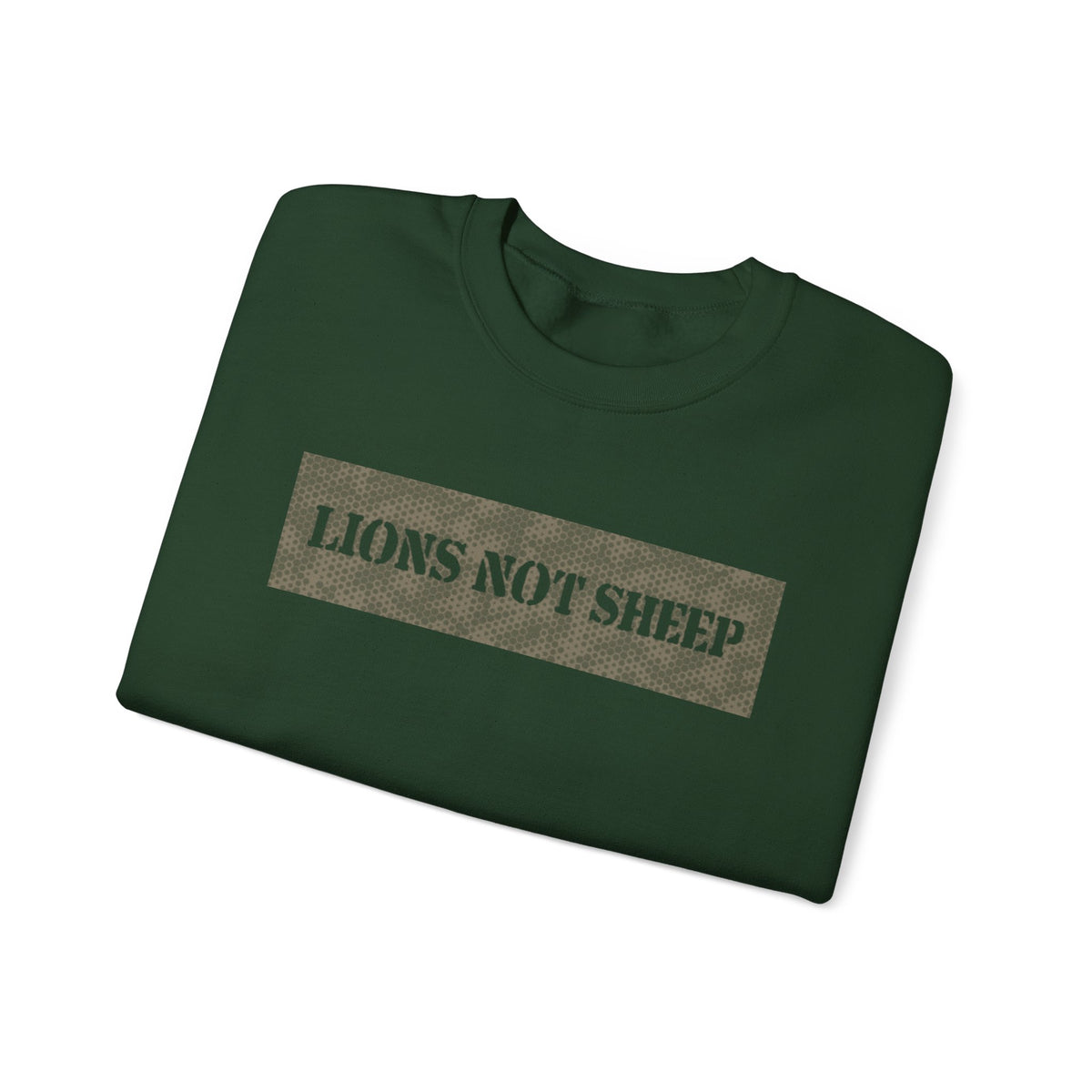 Lions Not Sheep "Gunner" Unisex Crewneck Sweatshirt